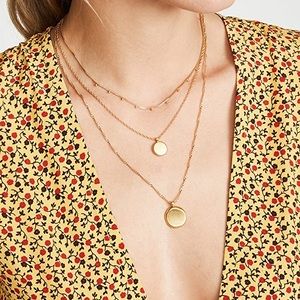 Madewell Coin Necklace Set